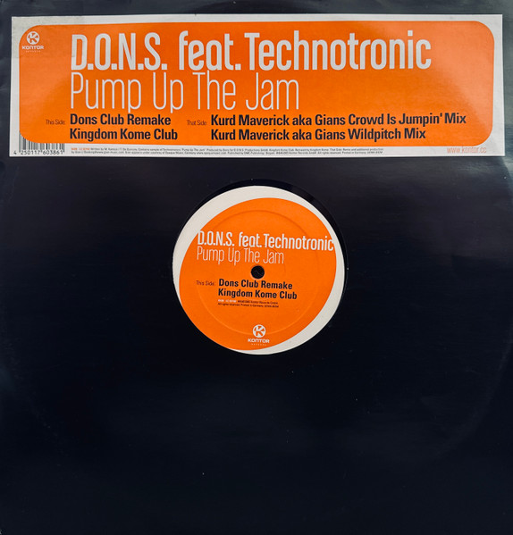 D.O.N.S. Feat. Technotronic - Pump Up The Jam | Kontor Records (K438)