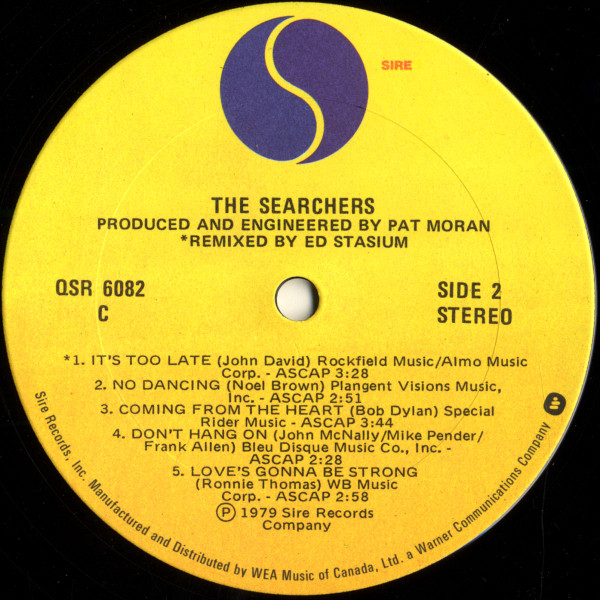 The Searchers - The Searchers | Sire (QSR 6082) - 4 The Searchers - The Searchers | Sire (QSR 6082) - 4