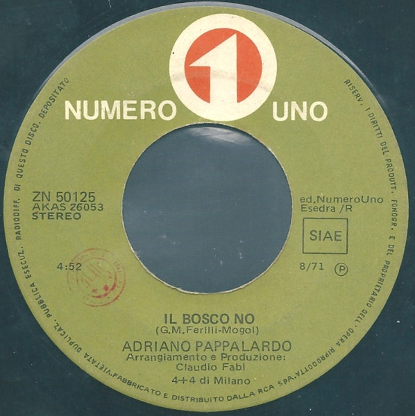 Adriano Pappalardo - Una Donna | Numero Uno (ZN 50125) - 4 Adriano Pappalardo - Una Donna | Numero Uno (ZN 50125) - 4