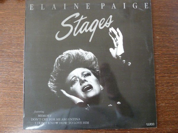 Elaine Paige - Stages | WEA (229-24-0228-1)