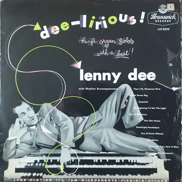 Lenny Dee - Dee-Lirious! | Brunswick (LAT 8090)