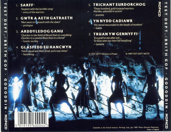 Test Dept. / Brith Gof - Gododdin | Ministry Of Power (MOP4CD) - 2