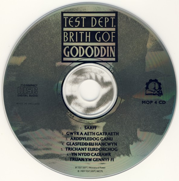 Test Dept. / Brith Gof - Gododdin | Ministry Of Power (MOP4CD) - 4