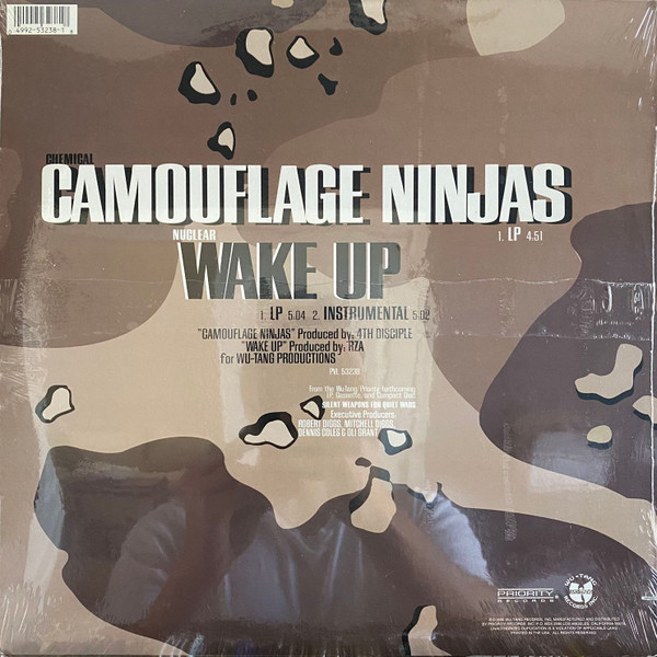 Killarmy - Camouflage Ninjas / Wake Up | Wu-Tang Records (PVL 53238) - 2 Killarmy - Camouflage Ninjas / Wake Up | Wu-Tang Records (PVL 53238) - 2