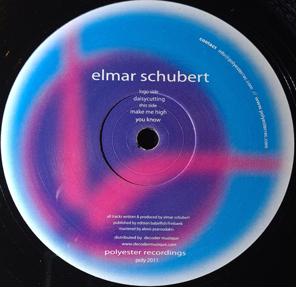 Elmar Schubert - Daisycutting | Polyester Recordings (POLY 2011) - main Elmar Schubert - Daisycutting | Polyester Recordings (POLY 2011) - main