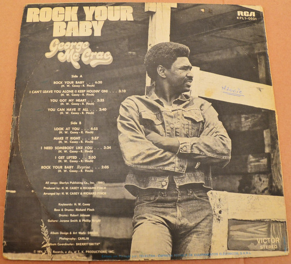 George McCrae - Rock Your Baby | RCA Victor (KPL1-0501) - 2