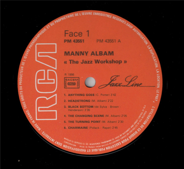 Manny Albam - The Jazz Workshop | RCA (PM 43551) - 3 Manny Albam - The Jazz Workshop | RCA (PM 43551) - 3