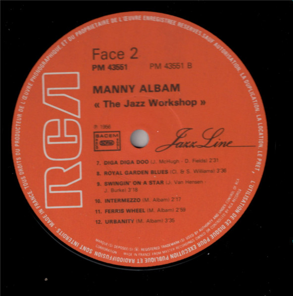 Manny Albam - The Jazz Workshop | RCA (PM 43551) - 4 Manny Albam - The Jazz Workshop | RCA (PM 43551) - 4