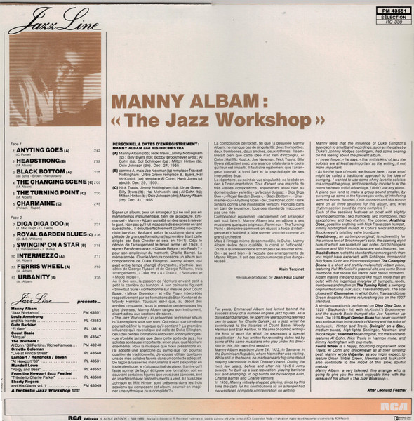 Manny Albam - The Jazz Workshop | RCA (PM 43551) - 2 Manny Albam - The Jazz Workshop | RCA (PM 43551) - 2