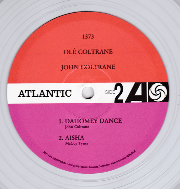 John Coltrane - Olé Coltrane | Atlantic (1373) - 2 John Coltrane - Olé Coltrane | Atlantic (1373) - 2