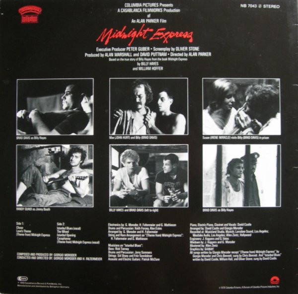 Giorgio Moroder - Midnight Express (Music From The Original Motion Picture Soundtrack) | Casablanca (NB 7043) - 2 Giorgio Moroder - Midnight Express (Music From The Original Motion Picture Soundtrack) | Casablanca (NB 7043) - 2