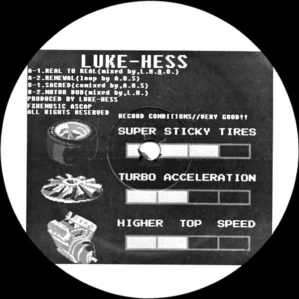 Luke Hess - EP 01 | FXHE Records (LH-FX#1)