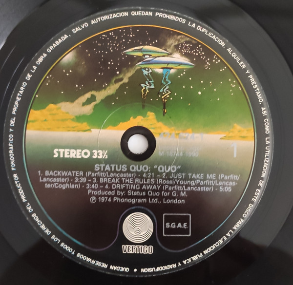 Status Quo - Quo | Vertigo (424 624-1) - 4 Status Quo - Quo | Vertigo (424 624-1) - 4