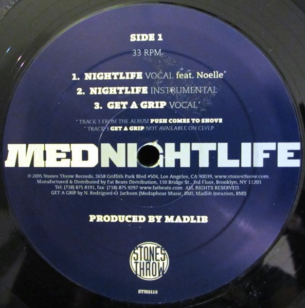 M.E.D. AKA Medaphoar - Get Back | Stones Throw Records (STH2113) - 2 M.E.D. AKA Medaphoar - Get Back | Stones Throw Records (STH2113) - 2