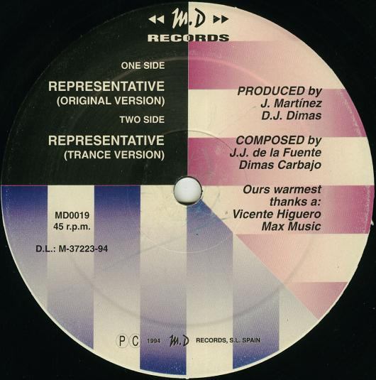Control - Representative | MD Records (MD0019) - 2