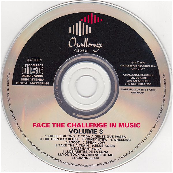 Various - Today's Jazz Classics - Face The Challenge In Music, Volume 3 | Challenge Jazz (CHR 71997) - 3