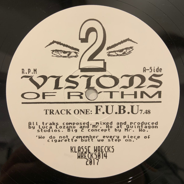Luca Lozano , Mr. Ho - Visions Of Rythm 2 | Klasse Wrecks (WRECKS014)