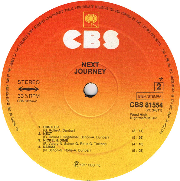 Journey - Next | CBS (CBS 81554) - 4