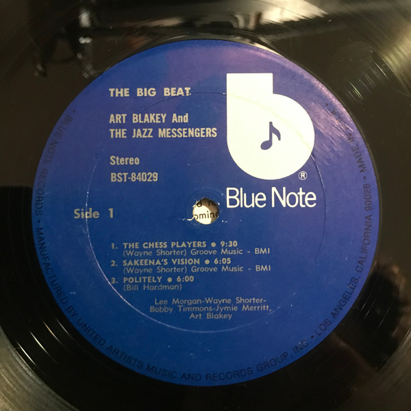 Art Blakey & The Jazz Messengers - The Big Beat | Blue Note (BST-84029) - 3 Art Blakey & The Jazz Messengers - The Big Beat | Blue Note (BST-84029) - 3