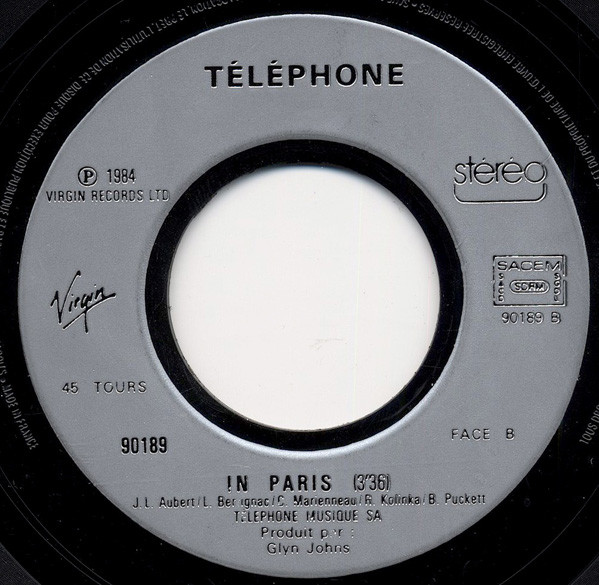 Téléphone - New York Avec Toi | Virgin (90189) - 4