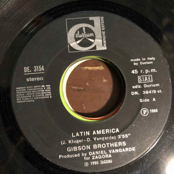 Gibson Brothers - Latin America | Durium (DE 3154) - 3 Gibson Brothers - Latin America | Durium (DE 3154) - 3