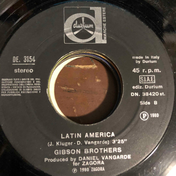 Gibson Brothers - Latin America | Durium (DE 3154) - 2 Gibson Brothers - Latin America | Durium (DE 3154) - 2