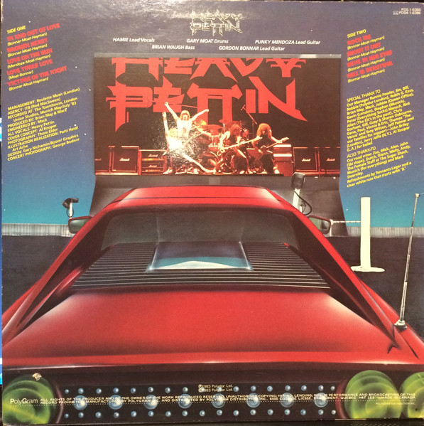 Heavy Pettin - Heavy Pettin [Vinyl] | Polydor (PDS-1-6386) - 2