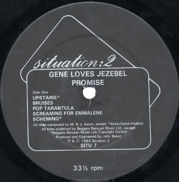 Gene Loves Jezebel - Promise | Situation Two (SITU 7) - 3