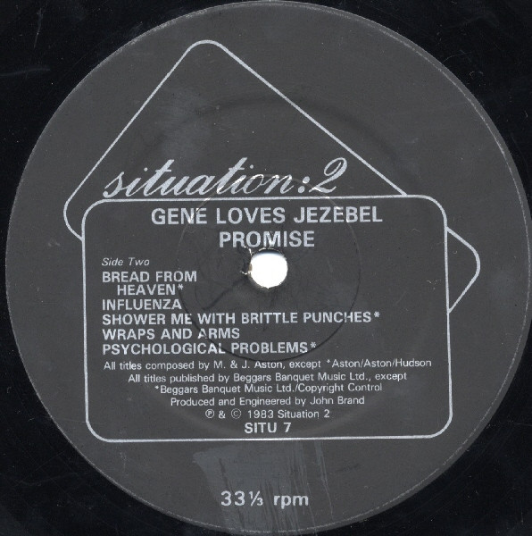 Gene Loves Jezebel - Promise | Situation Two (SITU 7) - 4