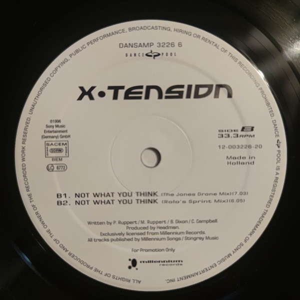 X-Tension - Not What You Think | Dance Pool (DANSAMP 3226 6) - 3