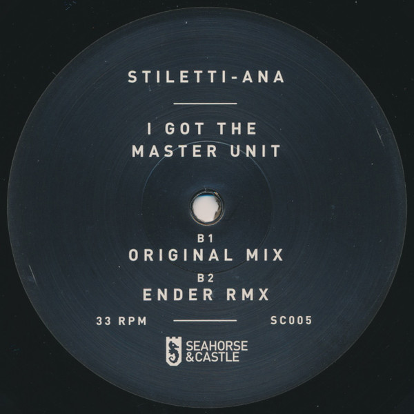 DJ Ender & Stiletti-Ana - P.L.I.H / I Got The Master Unit | Seahorse & Castle (SC005) - 3 DJ Ender & Stiletti-Ana - P.L.I.H / I Got The Master Unit | Seahorse & Castle (SC005) - 3