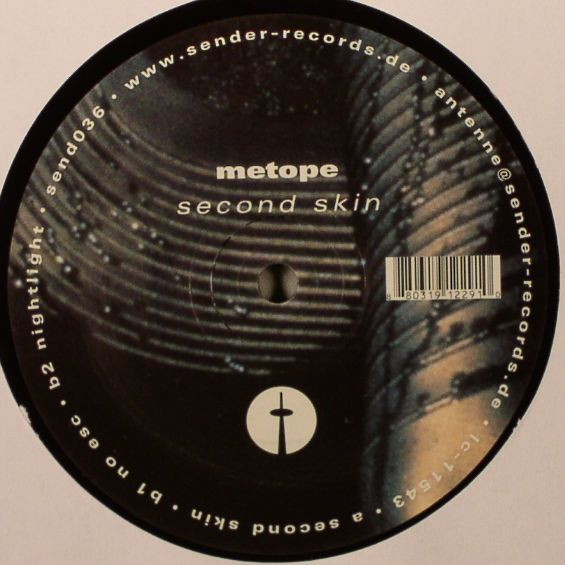 Metope - Second Skin | Sender Records (send036) - main