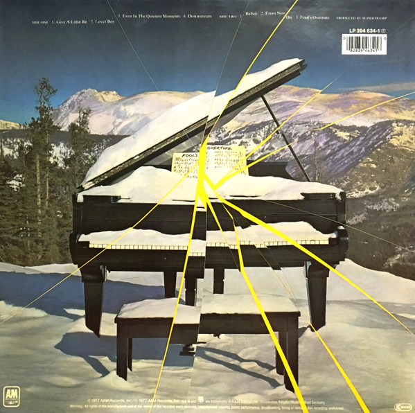 Supertramp - Even In The Quietest Moments... | A&M Records (394 634-1) - 2 Supertramp - Even In The Quietest Moments... | A&M Records (394 634-1) - 2