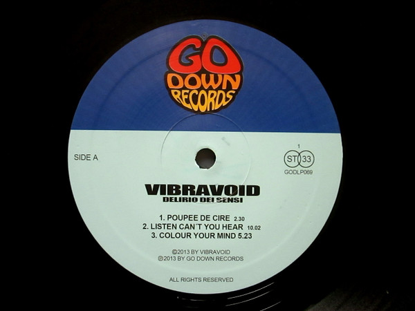 Vibravoid - Delirio Dei Sensi | Go Down Records (GODLP069) - 3 Vibravoid - Delirio Dei Sensi | Go Down Records (GODLP069) - 3