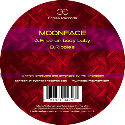 Moonface - Free Ur Body Baby | Erase Records (ERASE007) - main Moonface - Free Ur Body Baby | Erase Records (ERASE007) - main