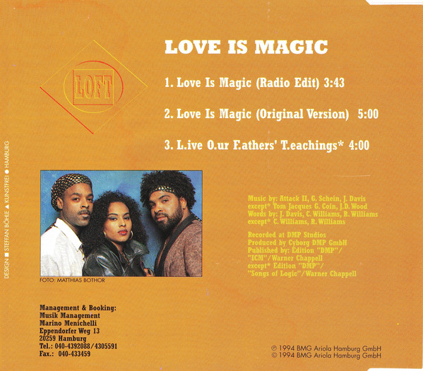 Loft - Love Is Magic | RCA (74321 19555 2) - 4 Loft - Love Is Magic | RCA (74321 19555 2) - 4