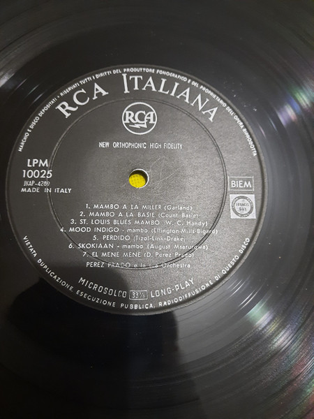 Perez Prado And His Orchestra - Il Classico Perez Prado | RCA Victor (LPM 10025) - 4 Perez Prado And His Orchestra - Il Classico Perez Prado | RCA Victor (LPM 10025) - 4