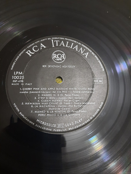 Perez Prado And His Orchestra - Il Classico Perez Prado | RCA Victor (LPM 10025) - 3 Perez Prado And His Orchestra - Il Classico Perez Prado | RCA Victor (LPM 10025) - 3