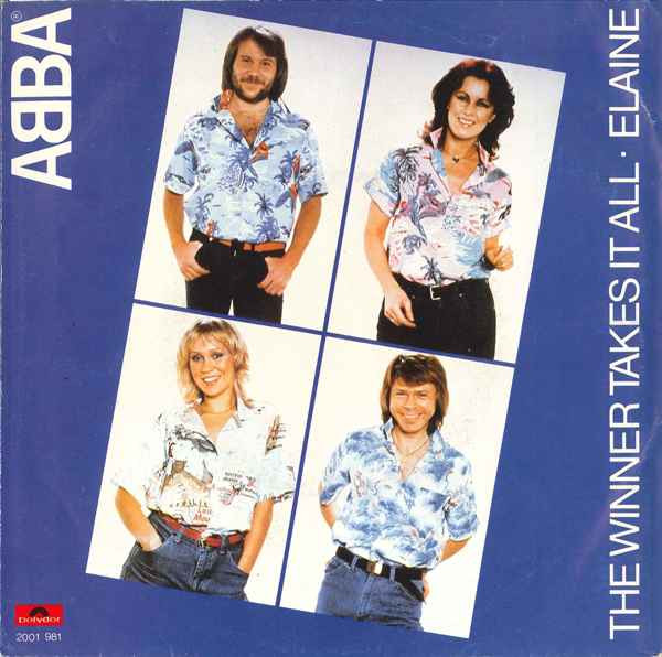 ABBA - The Winner Takes It All / Elaine | Polydor (2001 981) - 2 ABBA - The Winner Takes It All / Elaine | Polydor (2001 981) - 2