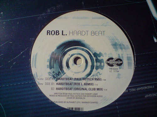 Rob L. - Hardt Beat | Friendship Records (FRI 023-6)