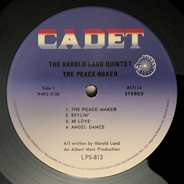 Harold Land Quintet - The Peace-Maker | Verve Records (B0038186-01) - 3 Harold Land Quintet - The Peace-Maker | Verve Records (B0038186-01) - 3