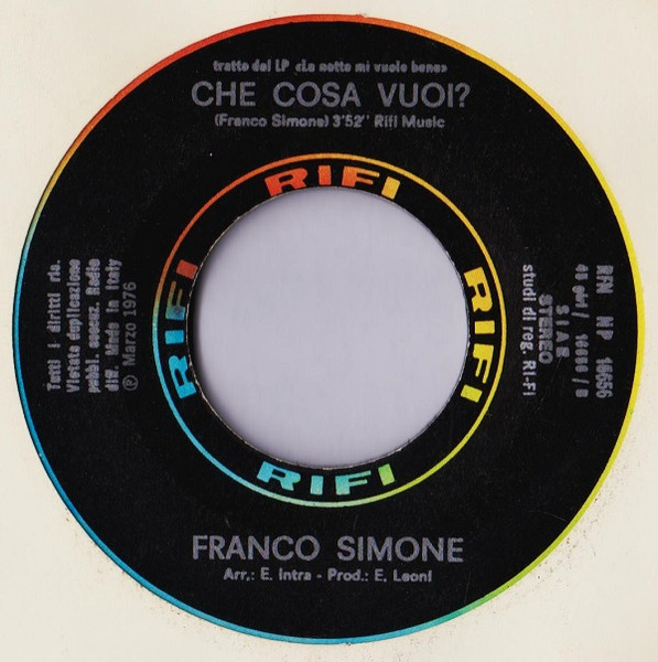 Franco Simone - Tu... E Così Sia | Rifi (RFN-NP 16656) - 4