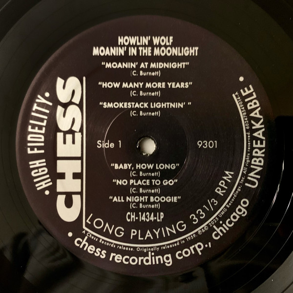 Howlin' Wolf - Moanin' In The Moonlight | Chess (LP 1434) - 3 Howlin' Wolf - Moanin' In The Moonlight | Chess (LP 1434) - 3