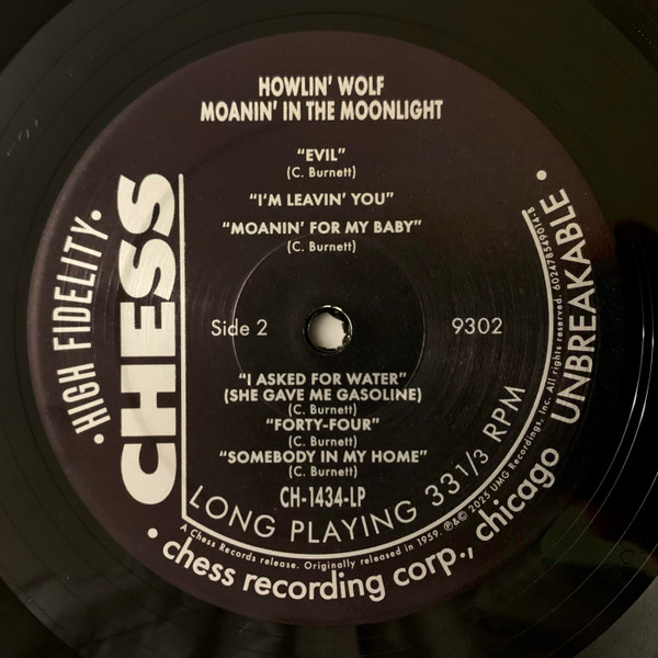 Howlin' Wolf - Moanin' In The Moonlight | Chess (LP 1434) - 4 Howlin' Wolf - Moanin' In The Moonlight | Chess (LP 1434) - 4