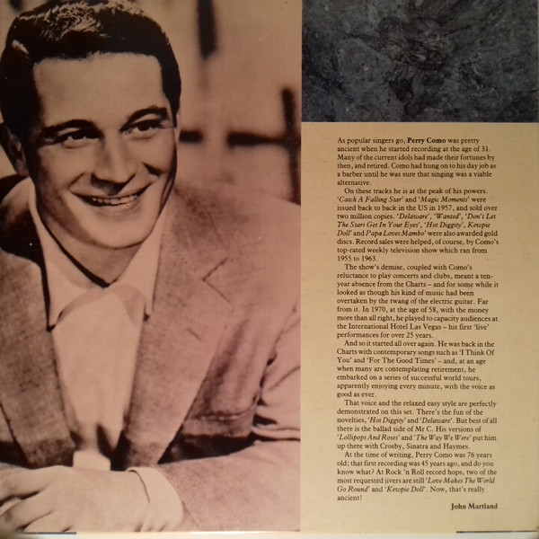 Perry Como - The Perry Como Collection | Castle Communications (CCSLP 202) - 4
