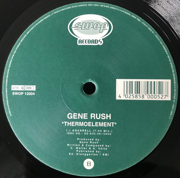 Gene Rush - Thermoelement | Swop Records (SWOP12004) - 2