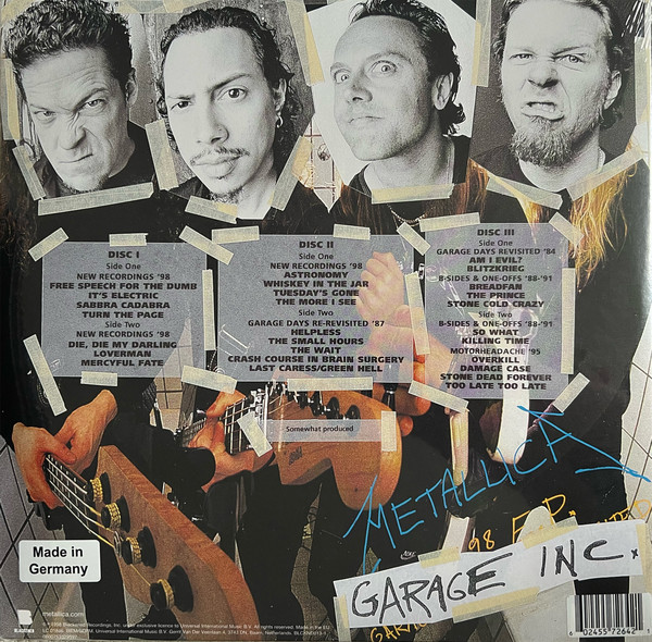 Metallica - Garage Inc. | Blackened (BLCKND013-1) - 2 Metallica - Garage Inc. | Blackened (BLCKND013-1) - 2