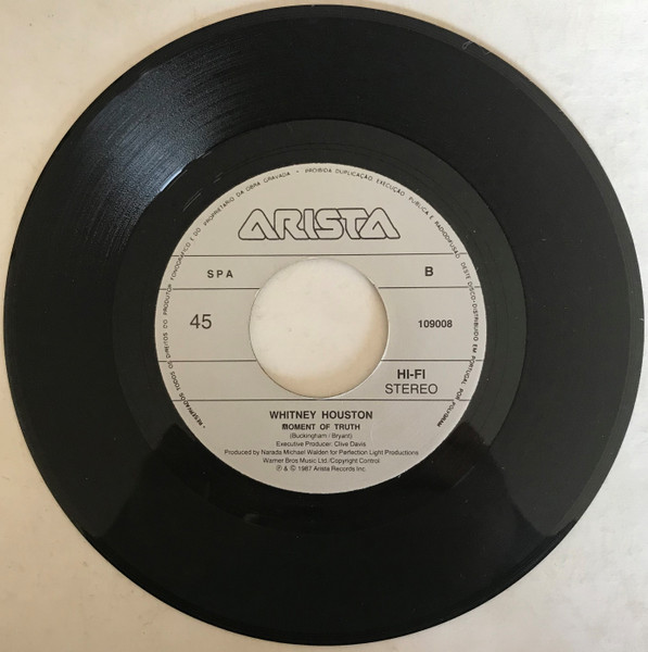 Whitney Houston - I Wanna Dance With Somebody (Who Loves Me) | Arista (109 008) - 4