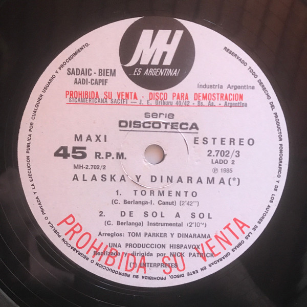 Alaska Y Dinarama - Como Pudiste Hacerme Esto A Mi | Music Hall (MH-2.702) - 3 Alaska Y Dinarama - Como Pudiste Hacerme Esto A Mi | Music Hall (MH-2.702) - 3