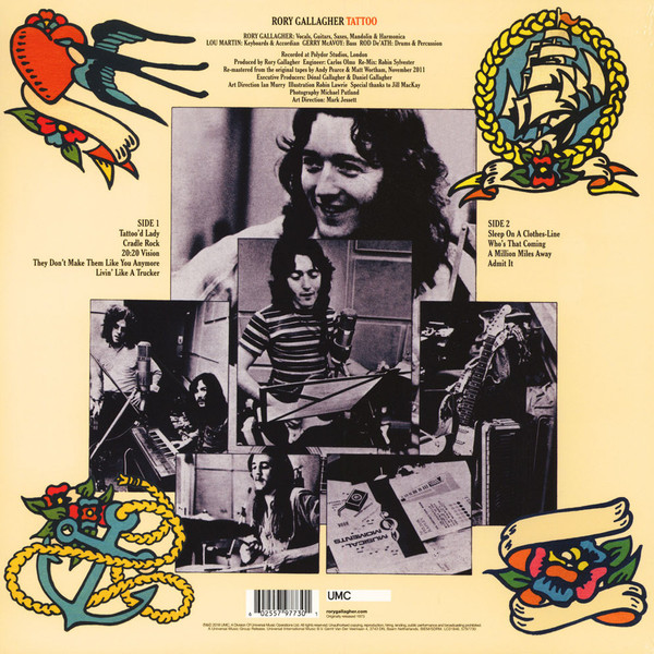 Rory Gallagher - Tattoo LP | UMC (5797730) - 2 Rory Gallagher - Tattoo LP | UMC (5797730) - 2